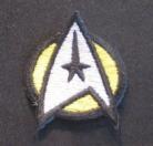 Star Trek TMP Operations Yellow Insignia