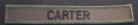 Stargate Name tape Carter
