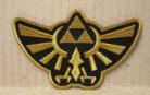 VG - Legend of Zelda Hyrules Royal Crest Gold Logo - Zelda